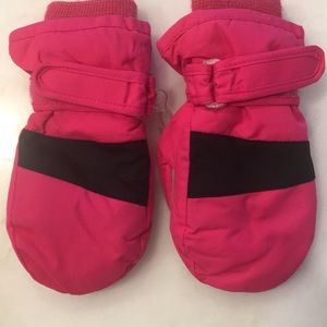Thermolite Girls Pink Ski Mittens